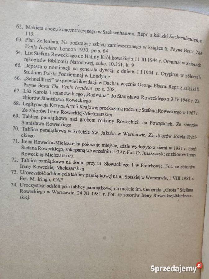 Stefan Rowecki Grot Tomasz Szarota