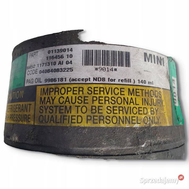 SPRĘŻARKA KLIMATYZACJI Mini Cooper R50 R53 16 Chełm