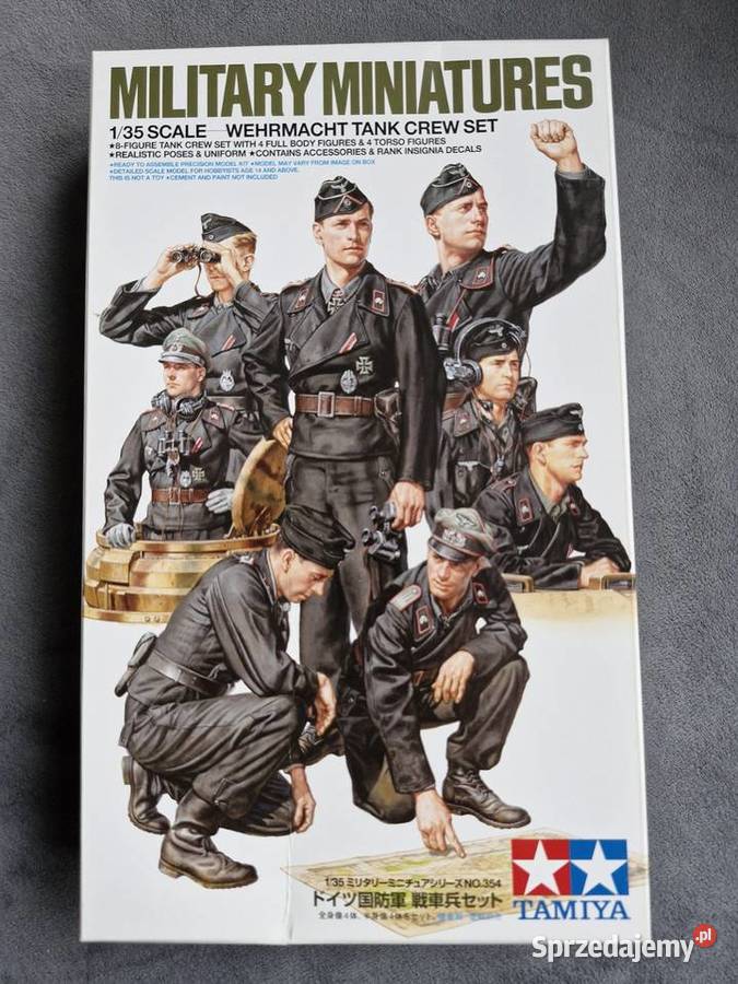 Tamiya 35354 Wehrmacht Tank Crew Set 135 Bielsko-Biała