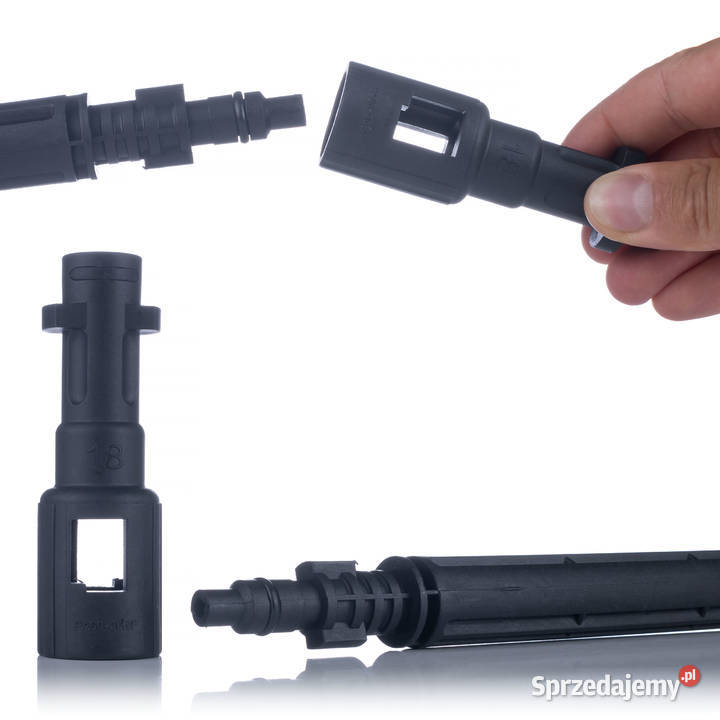 Szczotka TRacer do Myjek Krcher Adapter do Black Osprzęt do elektronarzędzi Ludźmierz