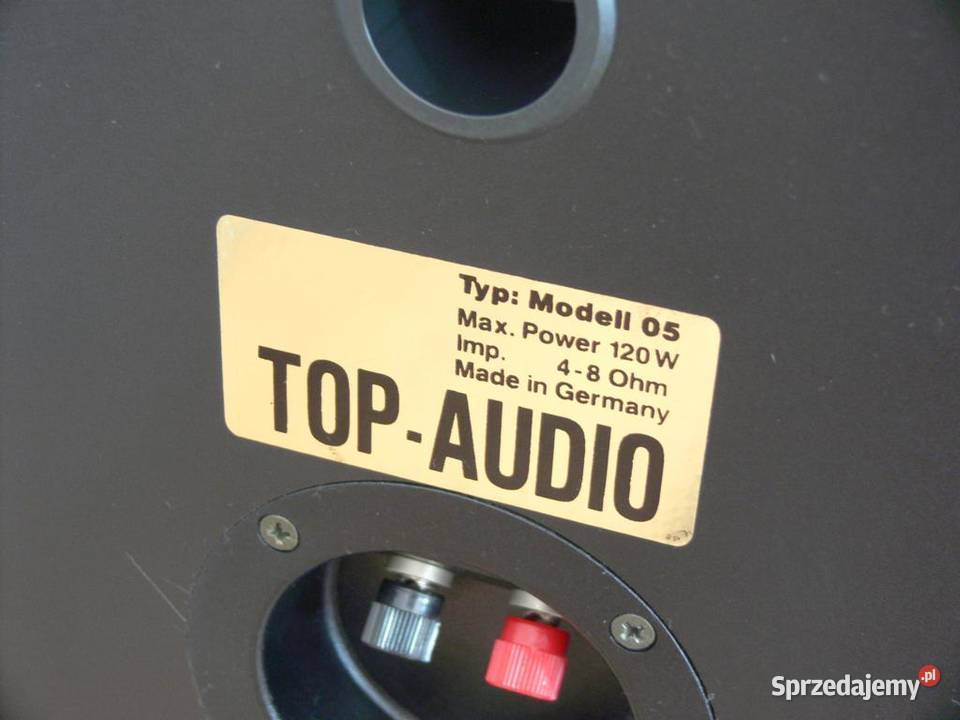 Monitory TopAudio świetne kolumny WYSYŁKA podkarpackie Jasło