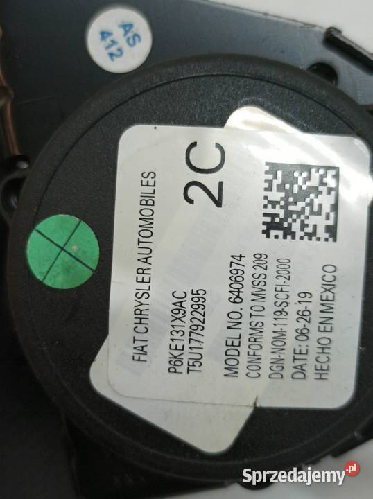 PAS BEZPIECZEŃSTWA ŚRODKOWY TYŁ P6KE131X9AC