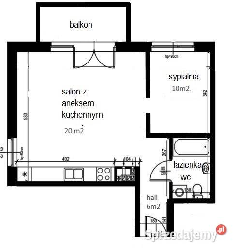 Wygodne 41m2, 2 pok. w Warszawie za 3500 zł/mc