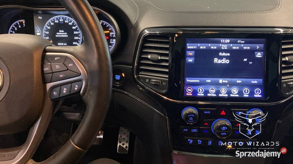 Polskie Menu USAEU Jeep Grand Cherokee Chrysler usługa