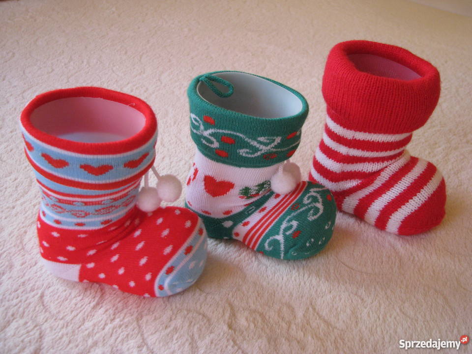 Czerwonomalinowe bombki choinkowe ozdoby na opolskie Krapkowice