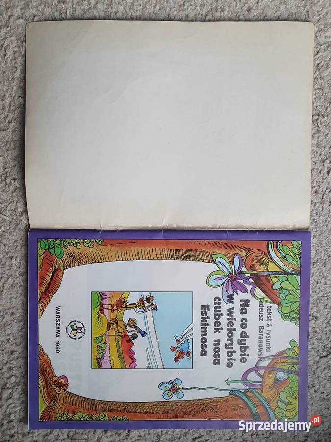 Na co dybie w wielorybie Tadeusz Baranowski pomorskie Gdynia sprzedam