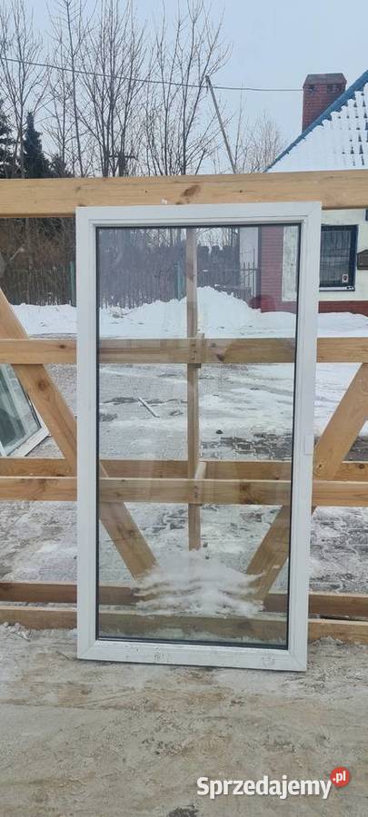 OKNA KacprzaK Witryna 76x148 FIX Używany PCV lubelskie Lublin