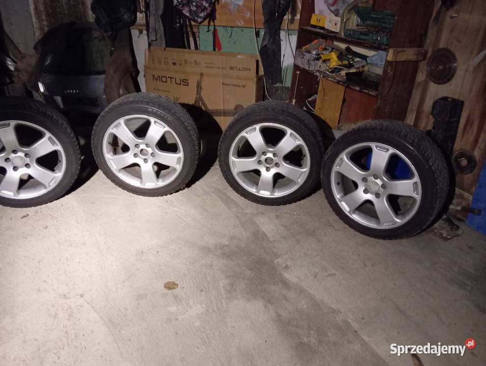 Opony zimowe z felgami aluminiowe 5x12 środek 100km podkarpackie Ropczyce
