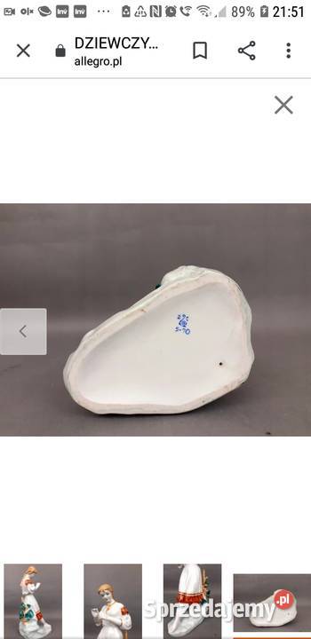 Figurki z porcelany pochodzące z ZSRR rzadkie podlaskie Bielsk Podlaski