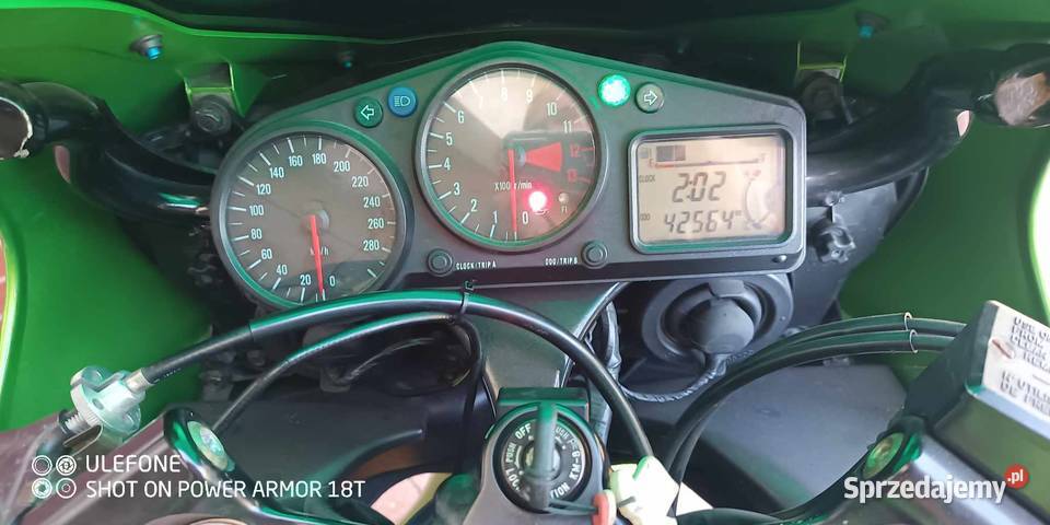 Kawasaki Ninja ZX 12R nieuszkodzony