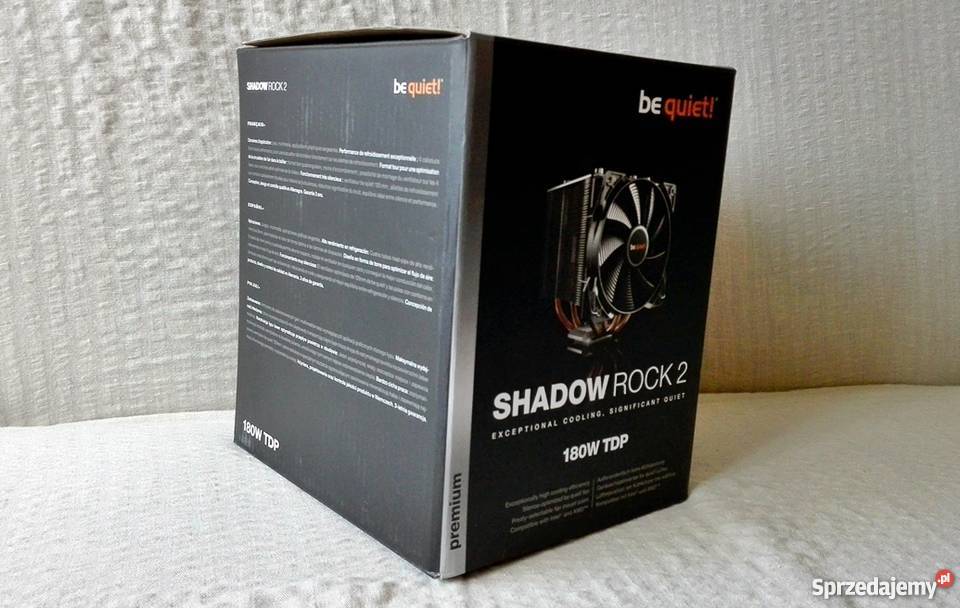 Chłodzenie Procesora be quiet Shadow Rock 2 NOWE Sosnowiec sprzedam