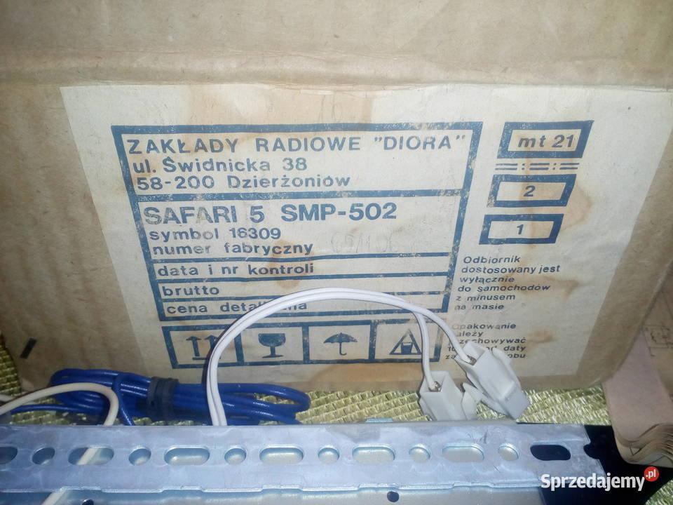 Radio samochodowe SAFARI 5 fabrycznie nieużywane dolnośląskie Wrocław sprzedam