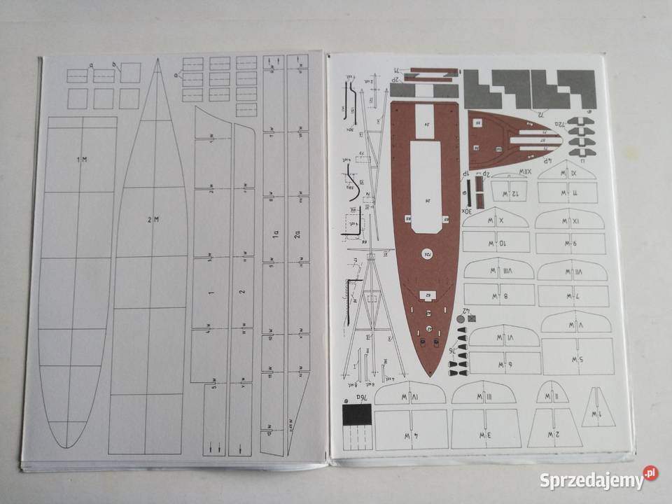 Mały Modelarz 61996 Niszczyciel Burza Dąbrowa Górnicza