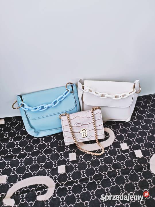 PROMOCJALATOPiękne torebki listonoszkiBiały i Torby i torebki Warszawa