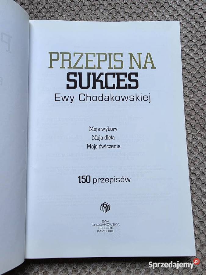 Przepis na sukces Ewy Chodakowskiej DVD Trening