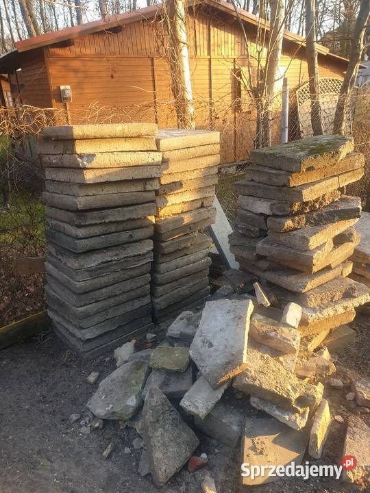 Płyty chodnikowe Międzywodzie