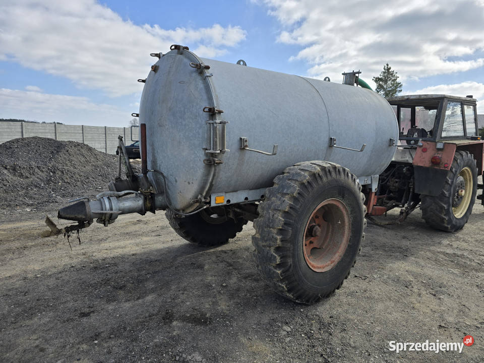 Wóz asenizacyjny IPSAM 6000 L Beczkowozy Dzbądzek