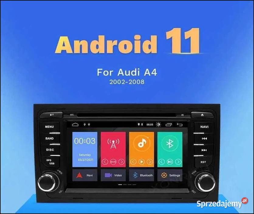 Radio android 13 Audi A3 A4 S4 RS4 8E 8F B9 B7