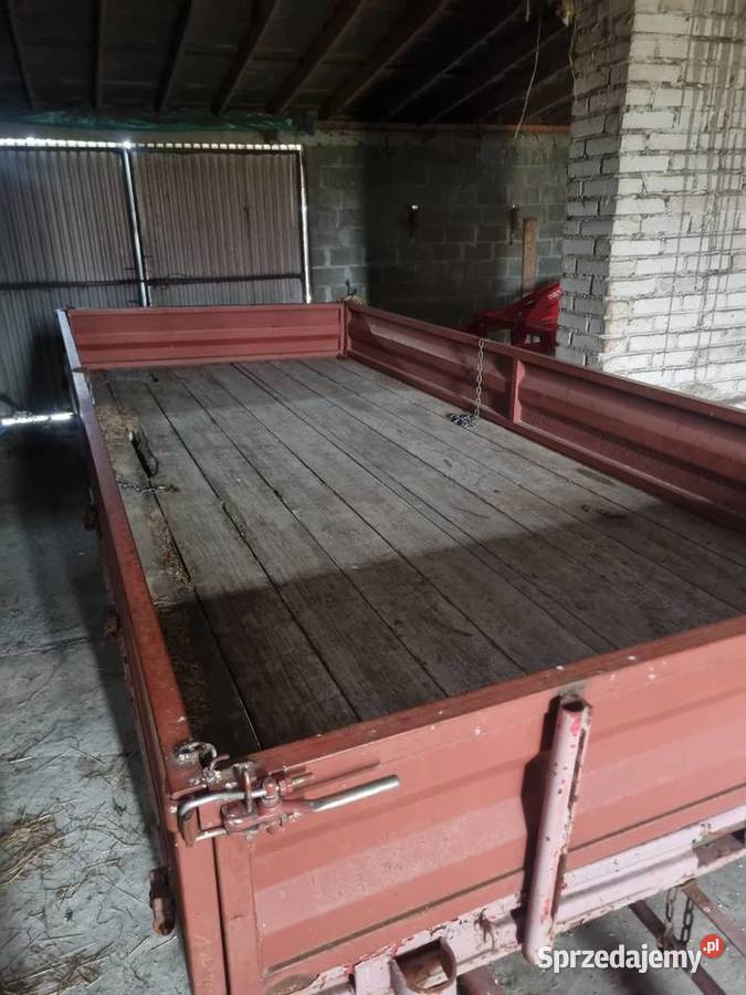 Przyczepa dwu osiowa nieuszkodzony Firlej
