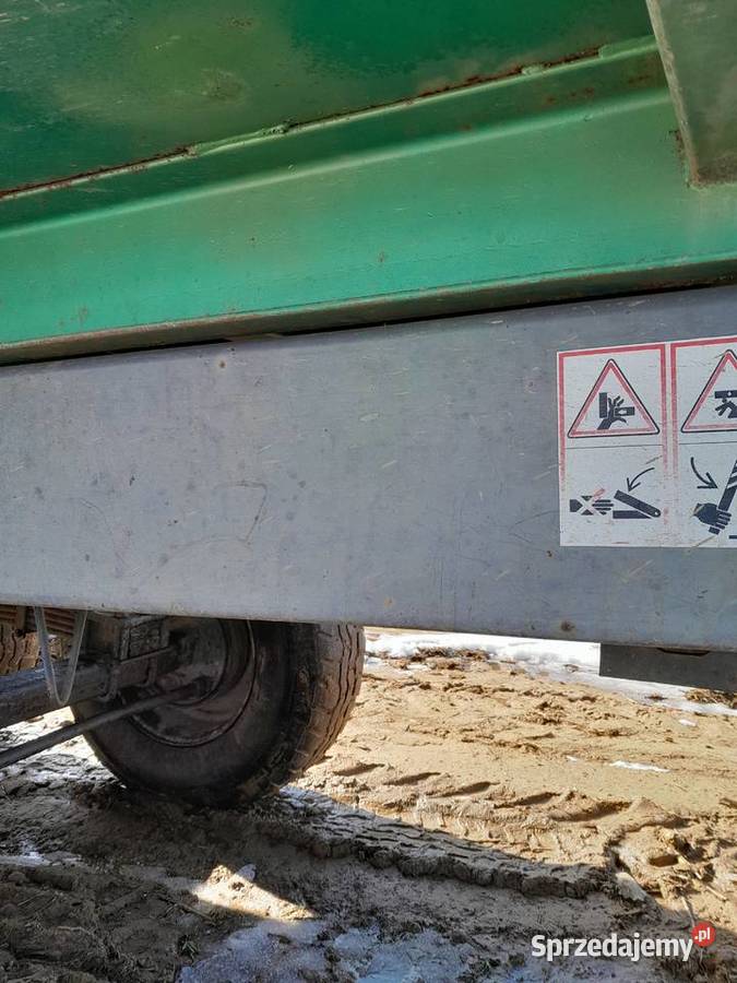 Przyczepa skorupowa Lambert tandem skorupa Kobylin-Borzymy sprzedam