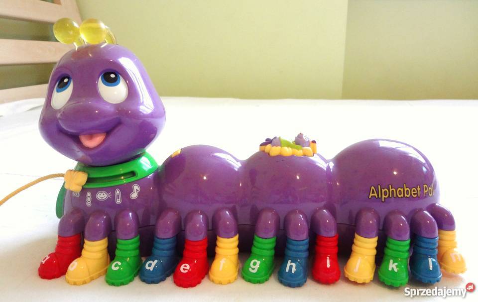 Interaktywna edukacyjna fioletowa Gąsienica Ston Bydgoszcz