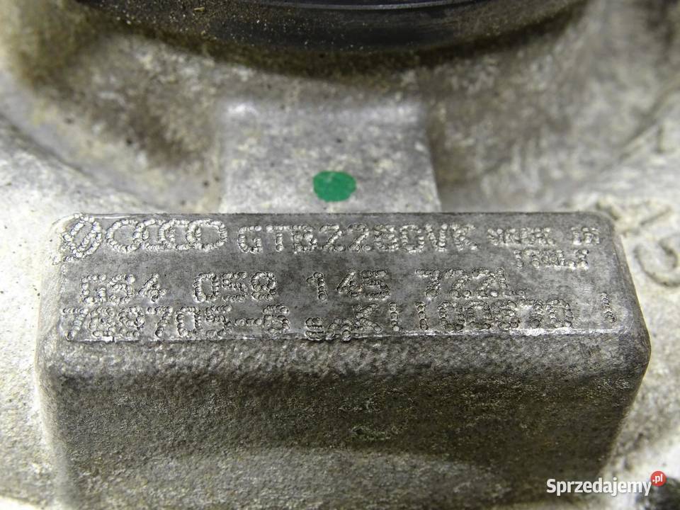 TURBOSPRĘŻARKA NASTAWNIK TURBO 059145722L AUDI sprzedam