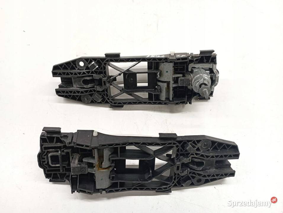 KLAMKA ZEWNĘTRZNA LEWA PRAWA PRZÓD BIAŁA Skoda