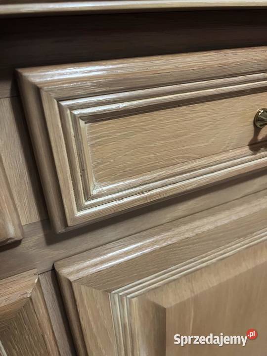 KOMODA z lustrem jasne drewno 230 szafki Siedlce sprzedam