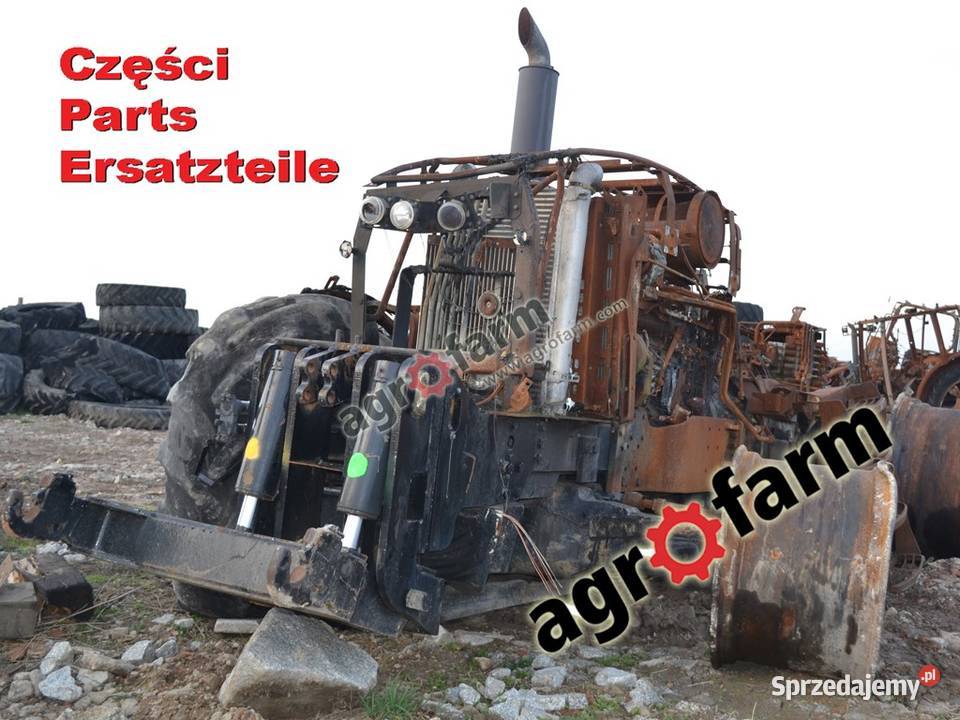 Massey Ferguson 8470 części skrzynia biegów oś