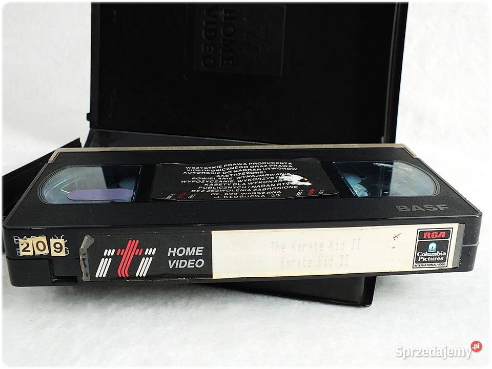 Kaseta VHS The Karate Kid 2 Film na Video Żary