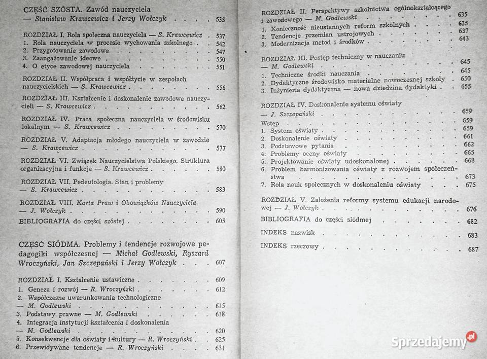 Pedagogika M Godlewski S Krawcewicz T Wujek Chełm