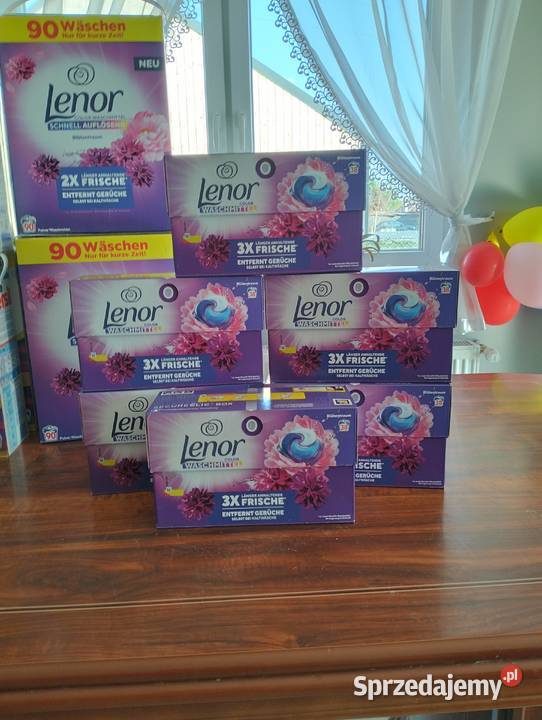 Kapsułki lenor do prania niemieckie Goleniów