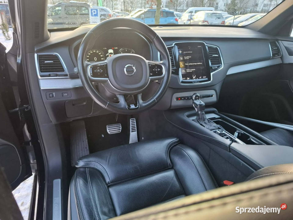 Volvo XC 90 R DESIGN Salon Polska FV23 II 2014 czujnik zmierzchu Poznań