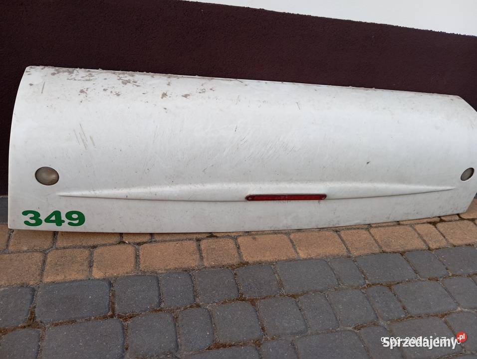 Klapa do przyczepy kempingowej włókno Kempingowe Ciekoty