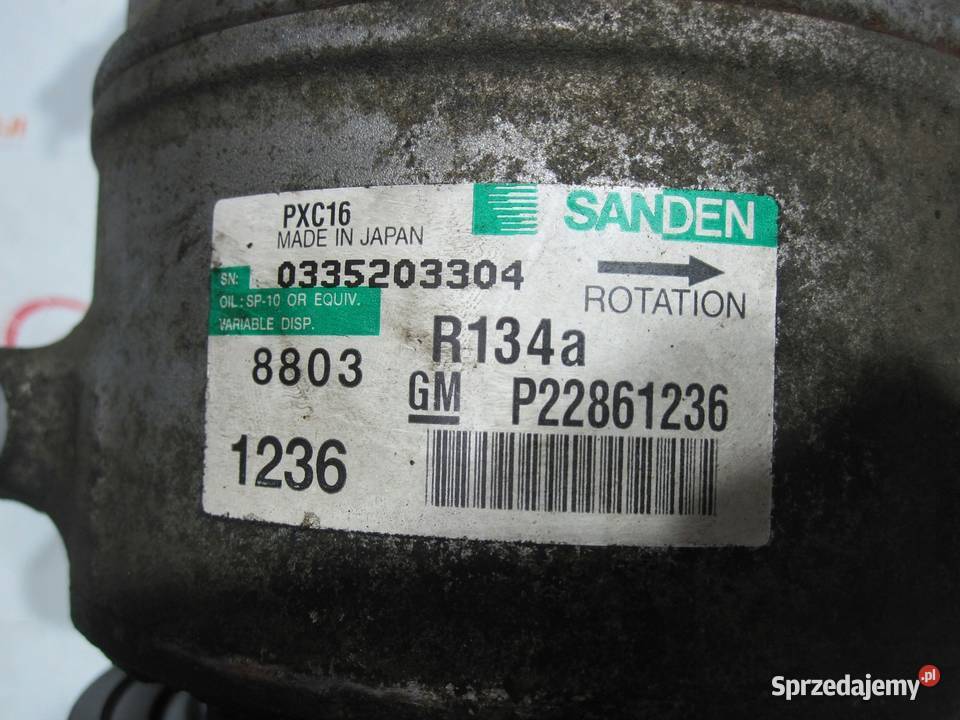 INSIGNIA ASTRA 20 CDTI A20DTH 160 10r sprężarka świętokrzyskie