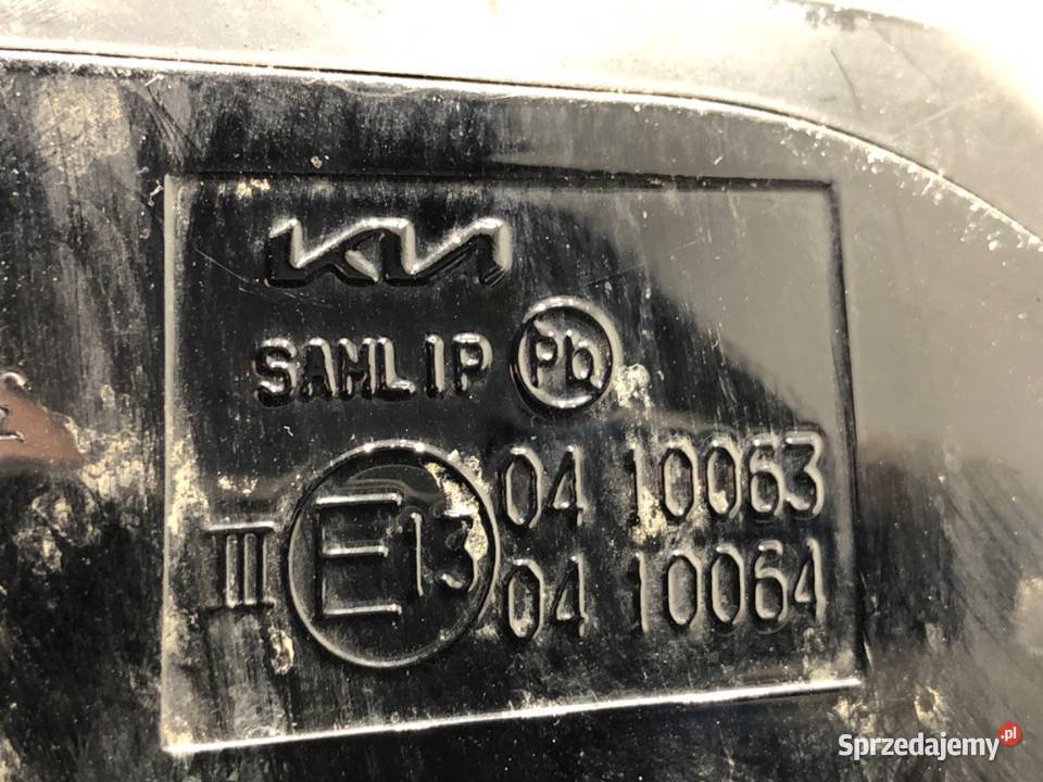 LUSTERKO LEWY KIA NIRO II SG2 Crossover BD RED