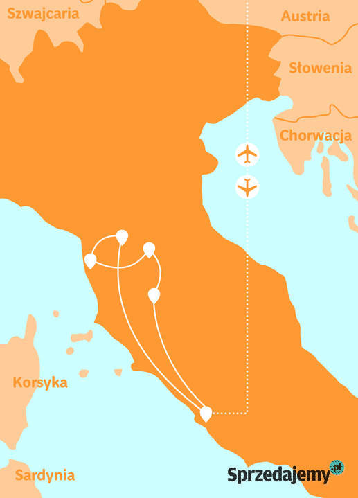 Zielone Wzgórza Toskani Geotour oferuje Wakacje i podróże Chorzów