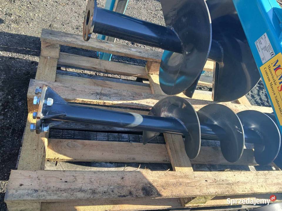 Świder ziemny z posuwem hydraulicznym sprzedam