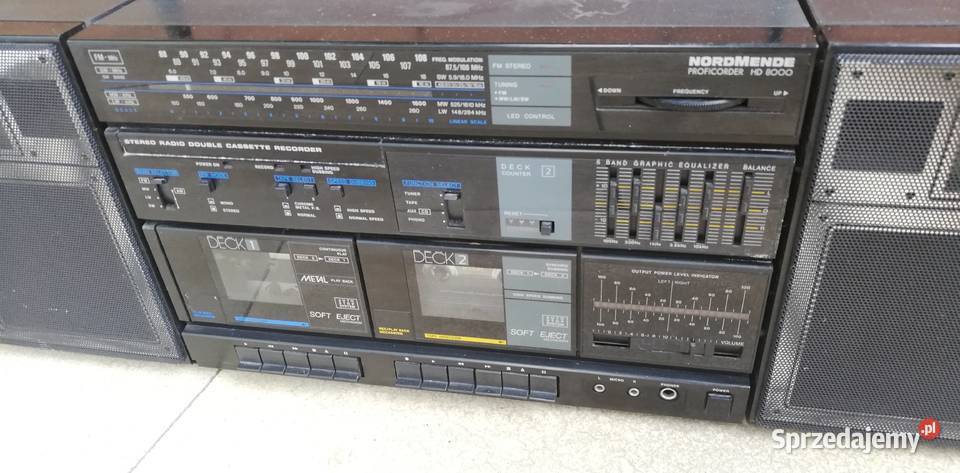 Radio magnetofon NORDMENDE stary boombox retro Garwolin