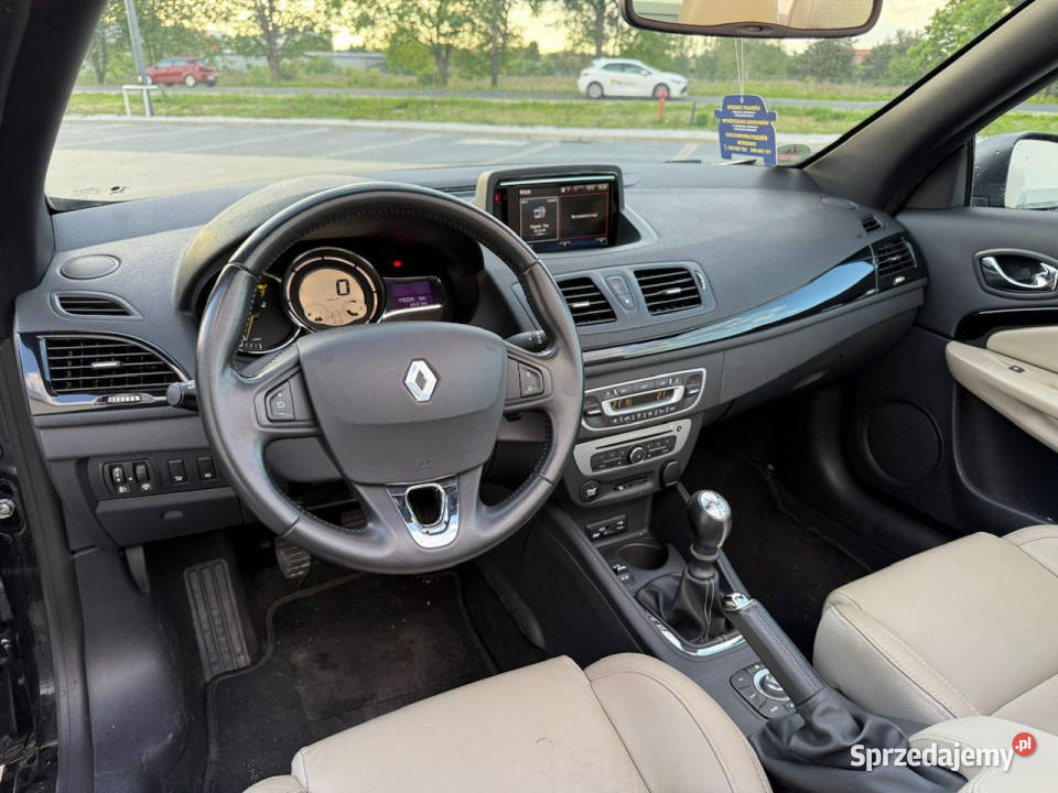 Renault Megane Cabrio LIFT III 12 TCE 131 Skóra czujnik deszczu Samochody osobowe Syców