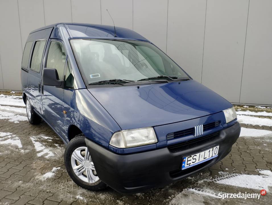 Fiat Scudo 19 TDKLIMA6 OSOBOWY Długie Opłaty Rok produkcji 1998 łódzkie Zduńska Wola