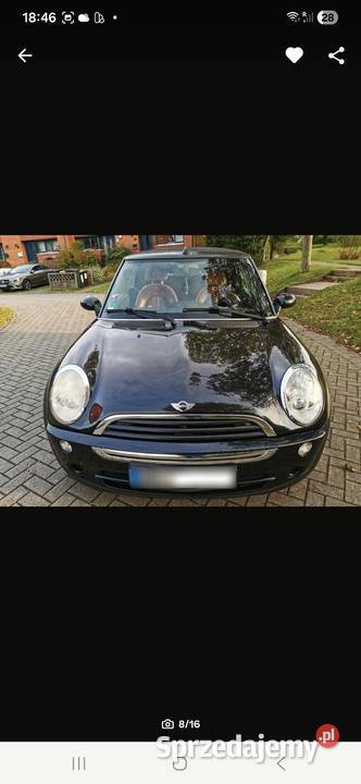 Mini Cooper Cabrio warmińsko-mazurskie Szczytno