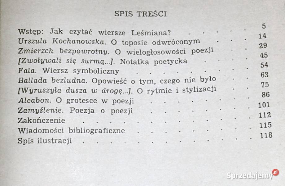 Wiersze Bolesława Leśmiana Michał Głowiński