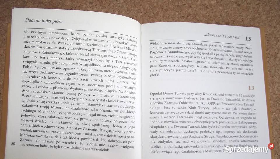 MAŁ Stecki Przewodnik literacki Zakopanem Warszawa sprzedam