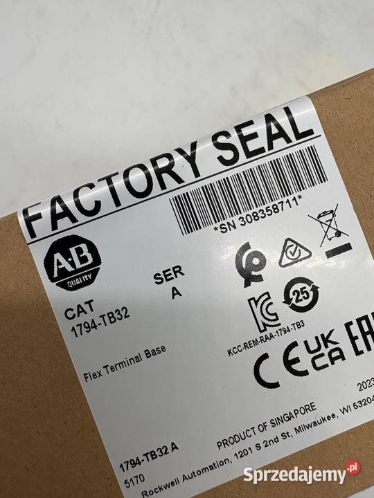Allen Bradley 1794TB32 Terminal Base Warszawa