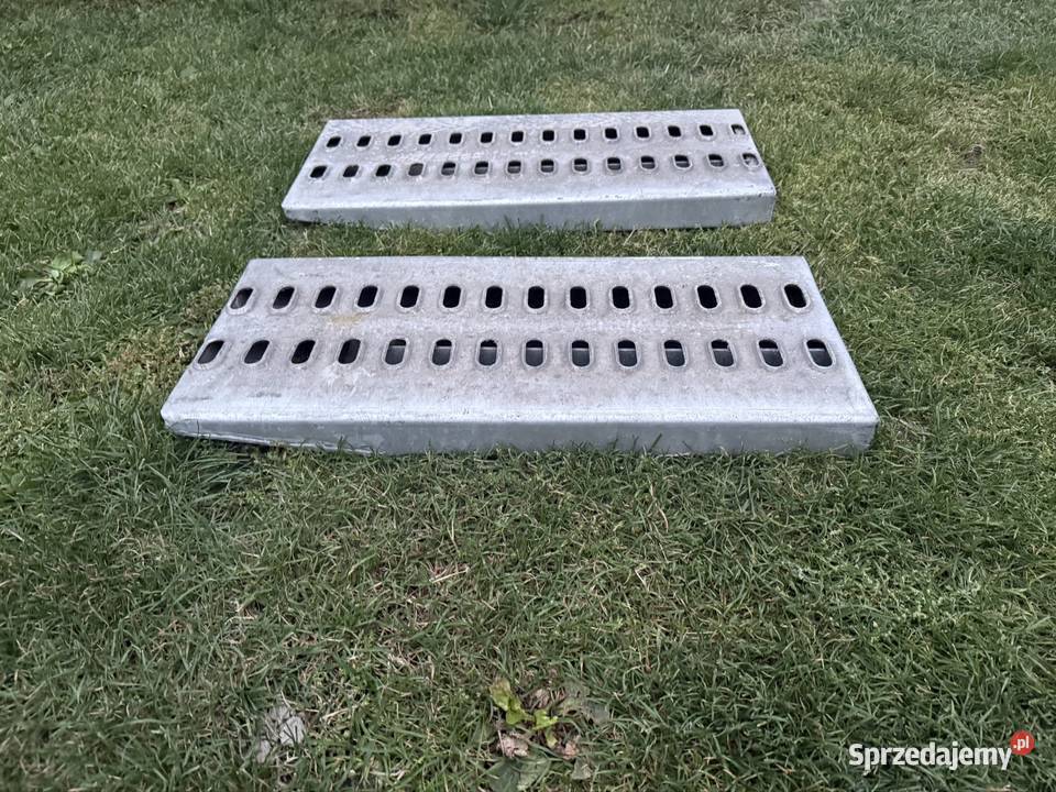 Przedłużki do najazdu dostawki aluminiowe Płaza sprzedam