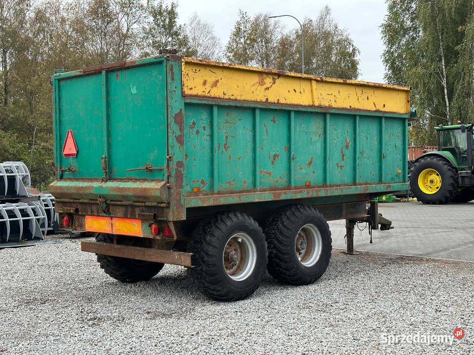 Przyczepa skorupa tandem wywrotka Rolnicza 15t Zambrów