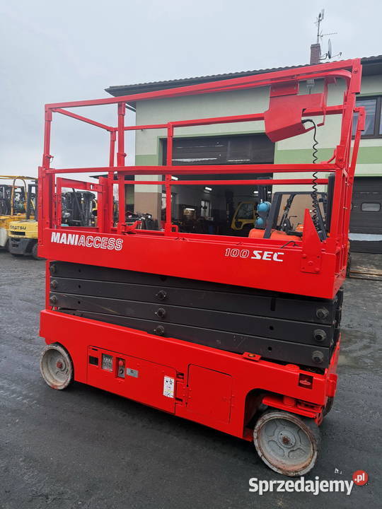 zwyżka podnośnik elektryczny MANITOU 100 SEC Działoszyn