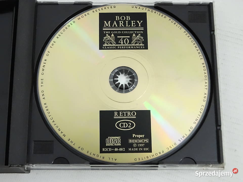 Bob Marley The Gold Collection 40 Classic Płyty i kasety sprzedam