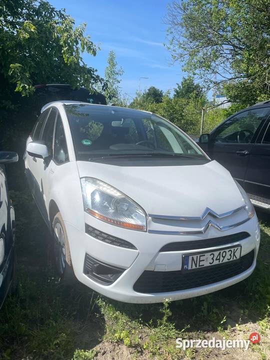 Citroen c4 picasso przerysowany beżowy Morąg